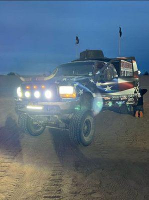 Shane delivering Firewood out in Glamis