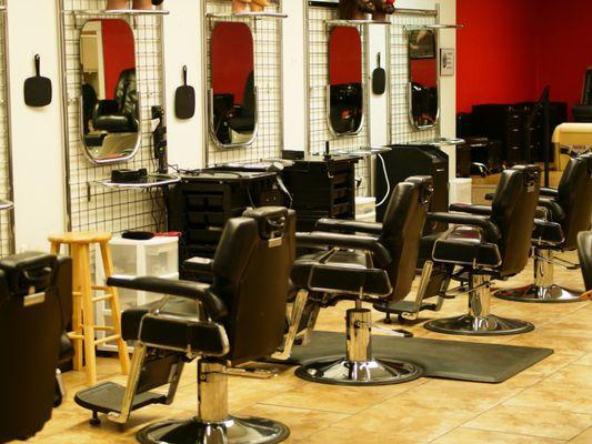 Barber stations