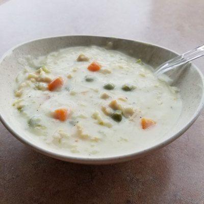 Creamy Chicken Noodle Soup