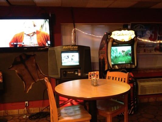 Jukebox, video games and TV