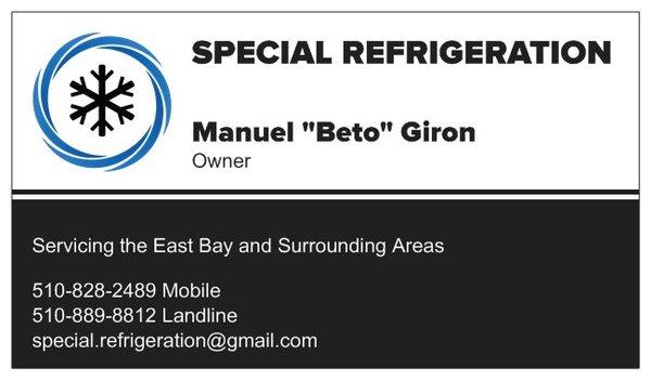 Special Refrigeration