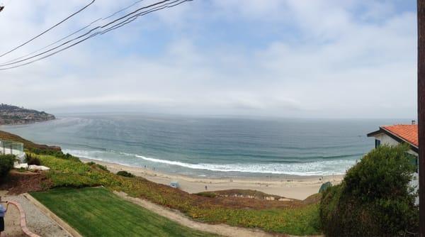 Ocean front homes in Southern California