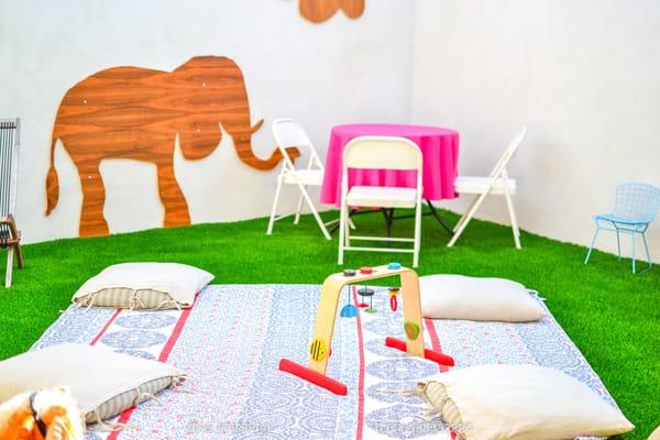 Indoor / outdoor Learn and Play Area