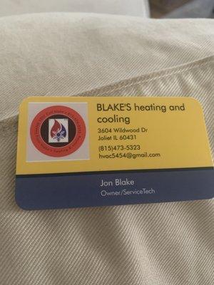 Blake’s Heating and Cooling
