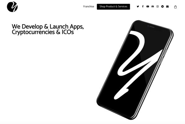 Mobile App Development, Blockchain Development, Consulting, Web Design