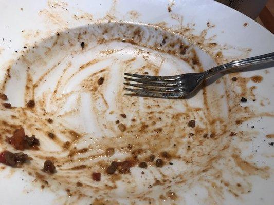 The massacre! (Roasthouse pasta was pretty tasty!)