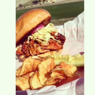 #pulled pork sandwich #Amazing #BestEver #Sundays