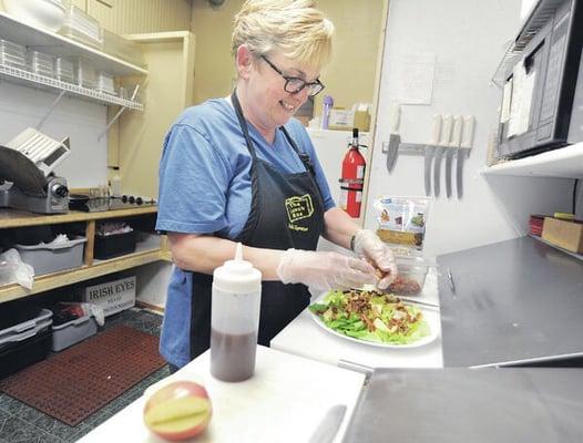 The lovely owner of the Lunch Box!