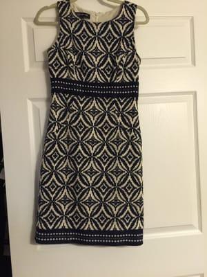 It was a size 4 she altered it to size 2.