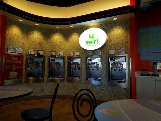 Not much variety, but taste was good.