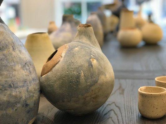 Hand-made Ceramic Art by clay artist Yuko Nishikawa