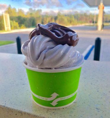 Taro, Swirl and Hot Cocoa Flavors! We liked the Taro!