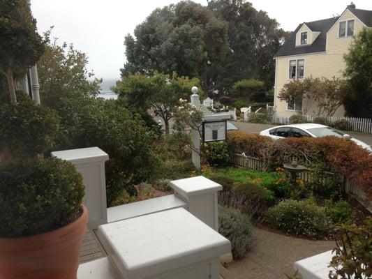 View from the front stoop.