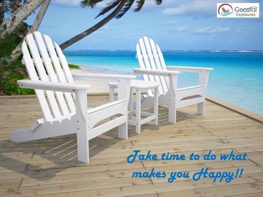 Long lasting and comfortable poly furniture.