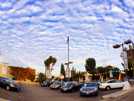 beautiful cloud formation