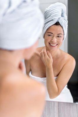 Home care is the key to retaining the effectiveness of a monthly facial.