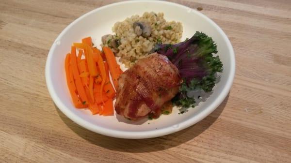 Bacon-wrapped Turkey Cutlet