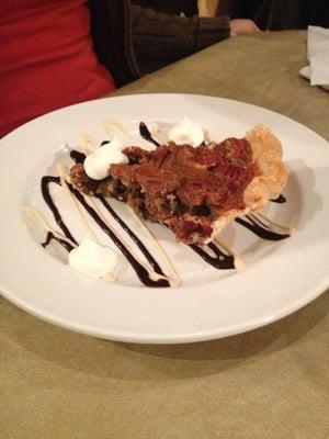 Chocolate pecan pie