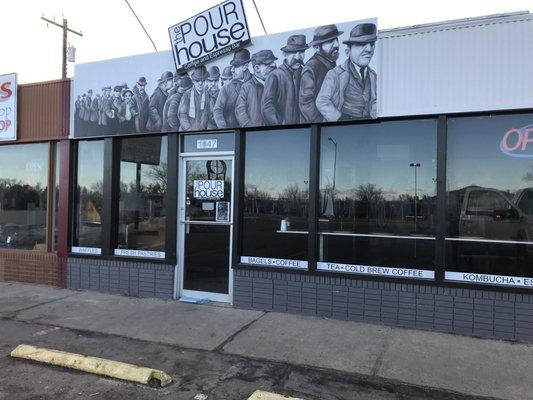 Supposed to be open. No one home.