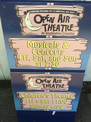 Washington Crossing Open Air Theatre