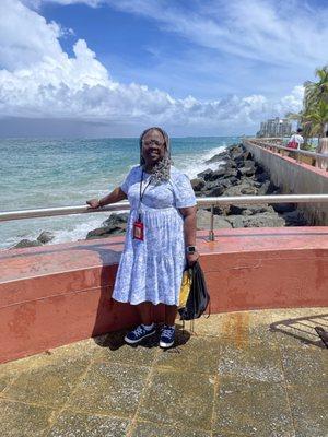 Gail on vacation