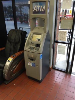 3.00 to use plus your bank charges.