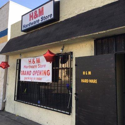 The front of our store.