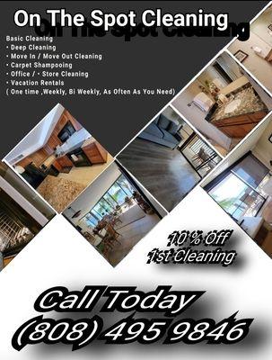 On The Spot Cleaning