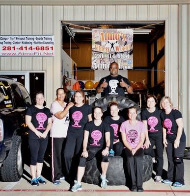 Atmo and the lovely 5am ladies!!!