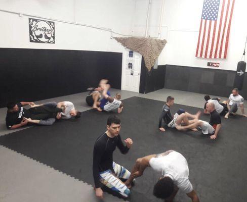 Live rolls at Brothers Jiu Jitsu