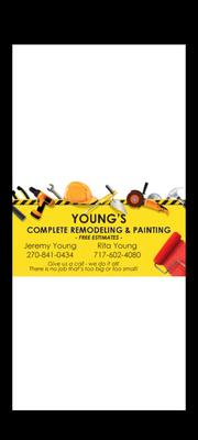 Young's complete remodeling and painting