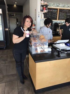 First day of soft opening pf queen's Bakery.