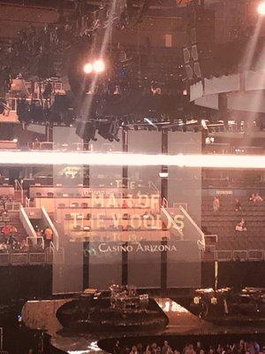 Man of the Woods is in the desert!