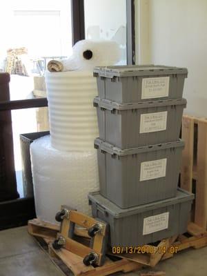We specialize in selling earth friendly materials for your local and long distance moves.