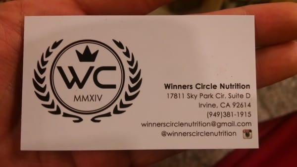 Winner Circle Nutrition