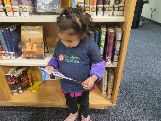 Learning to read!