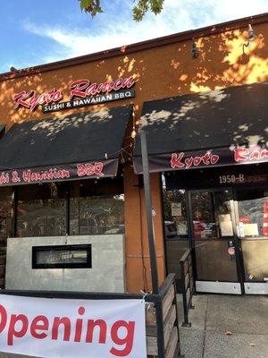 Kyotoramen sushi and Hawaiian BBQ