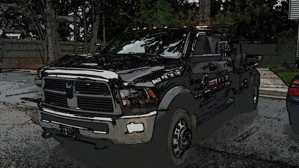 Cant dodge it RAM IT 5500 DYNAMIC TOW TRUCK WRECKER