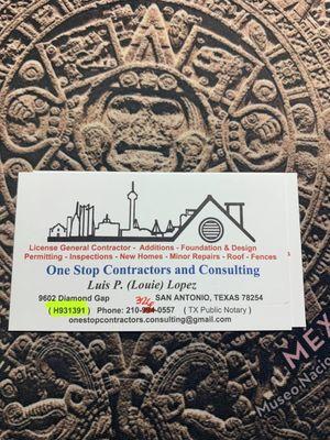 One Stop Contractors and Consulting