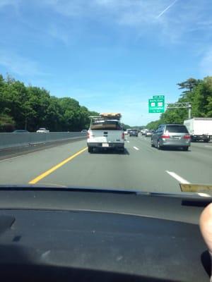 An asshole that drives wrong. June 1 2016.