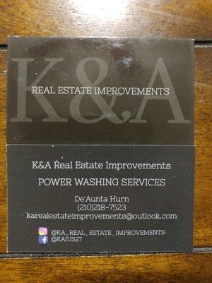 K&A Real Estate Improvements