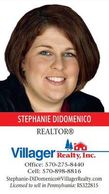 Stephanie DiDomenico - Villager Realty