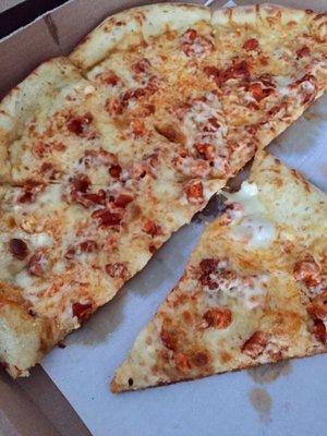 Best damn chicken wing pizza in Hornell!!!