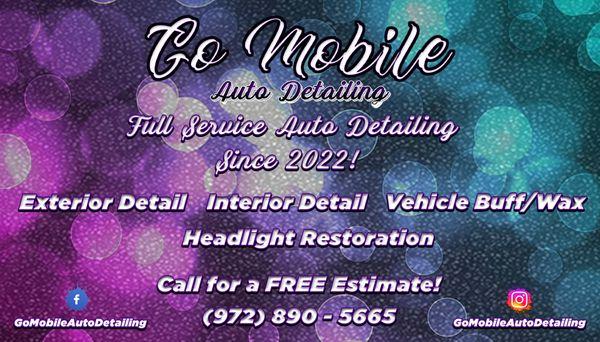 GoMobile Auto Detailing