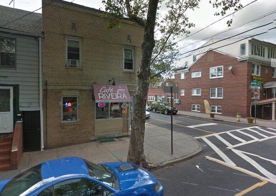 Cappuccino, empanada, fresh soup