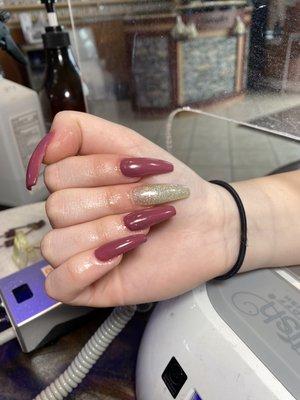 Beautiful ladies with a beautiful nails