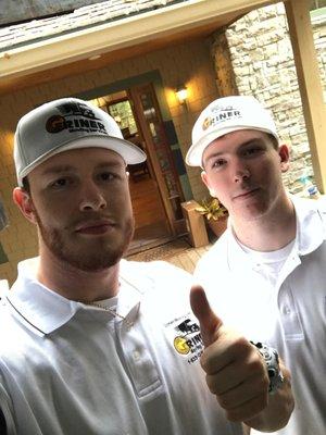 The Owner and the manager of Griner Moving Services