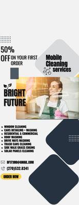 Bright future Mobile cleaning services