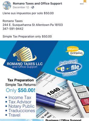 Romano Taxes