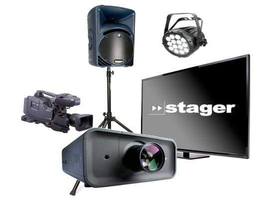 Stager INC. A/V RENTAL, FOCUSED on YOUR SUCCESS!